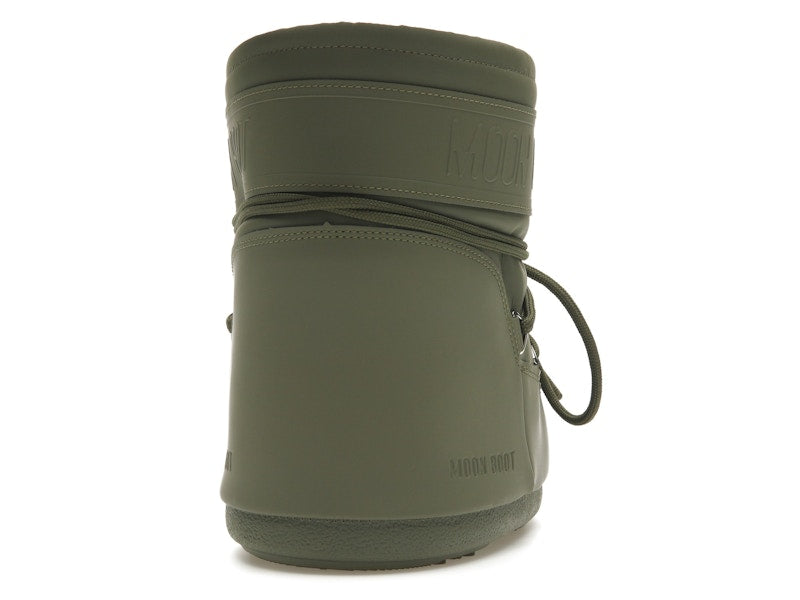 Moon Boot Icon Rubber Low Boot Khaki