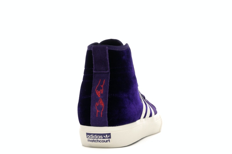 adidas Matchcourt High RX Na-Kel Smith Purple Velvet