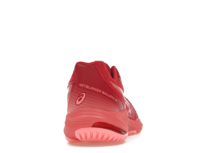 ASICS Netburner Ballistic FF 3 Speed Red Sun Coral