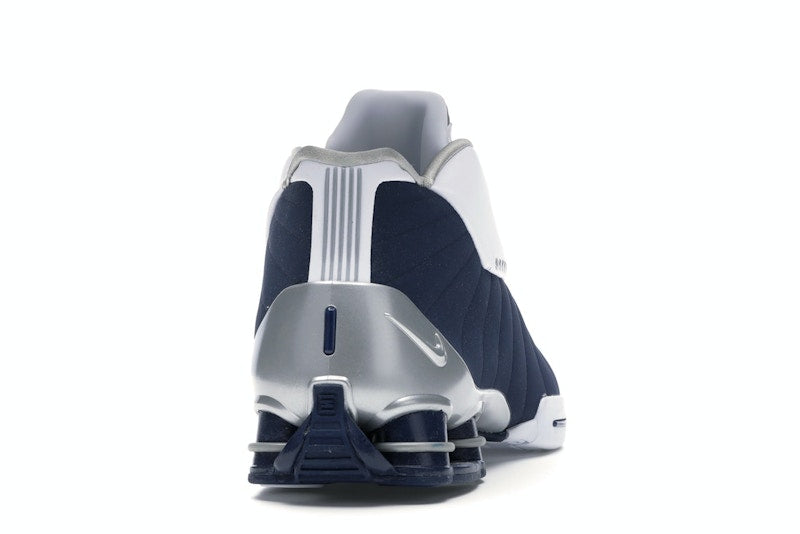 Nike Shox BB4 White Silver Navy