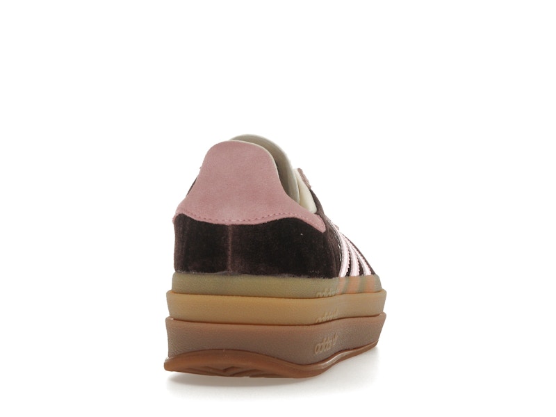 adidas Gazelle Bold Shadow Brown Warm Clay Glow Pink (Women's)