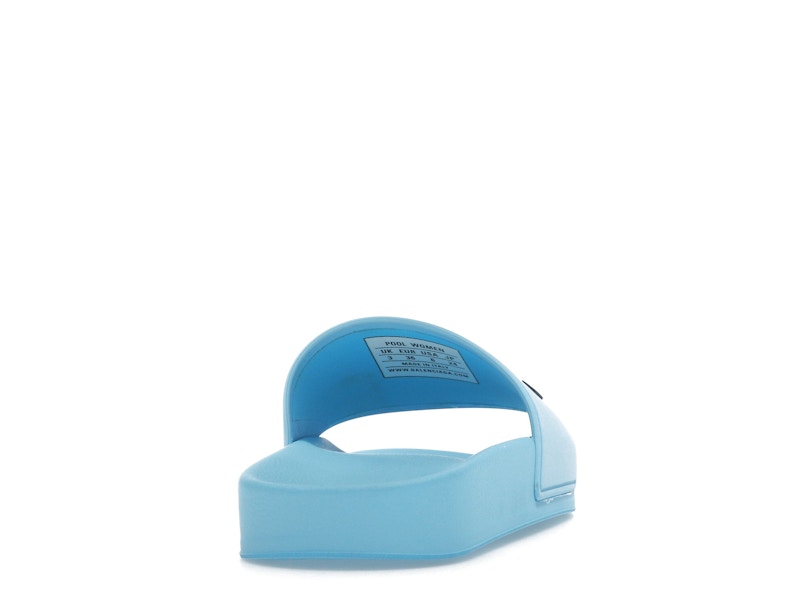 Balenciaga Pool Slide Blue Sky (Womens)