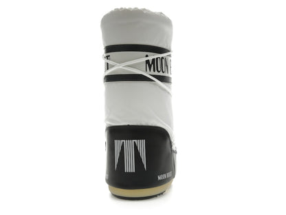 Moon Boot Icon Nylon Boot Black White