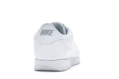 Nike Cortez Basic Leather White White-Wolf Grey-Mtllc Silver