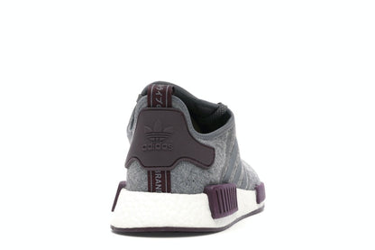 adidas NMD R1 Wool Grey Four Maroon