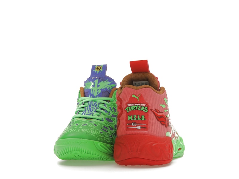 Puma LaMelo Ball MB.04 Teenage Mutant Ninja Turtles Raphael and Donatello (GS)