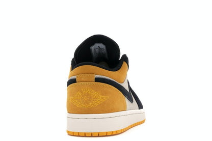 Jordan 1 Low Sail University Gold Black
