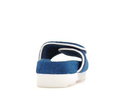 adidas x Gucci GG Platform Sandal Blue
