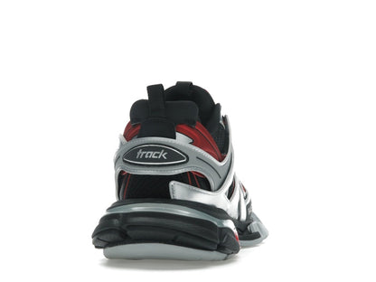 Balenciaga Track Black Red White Silver