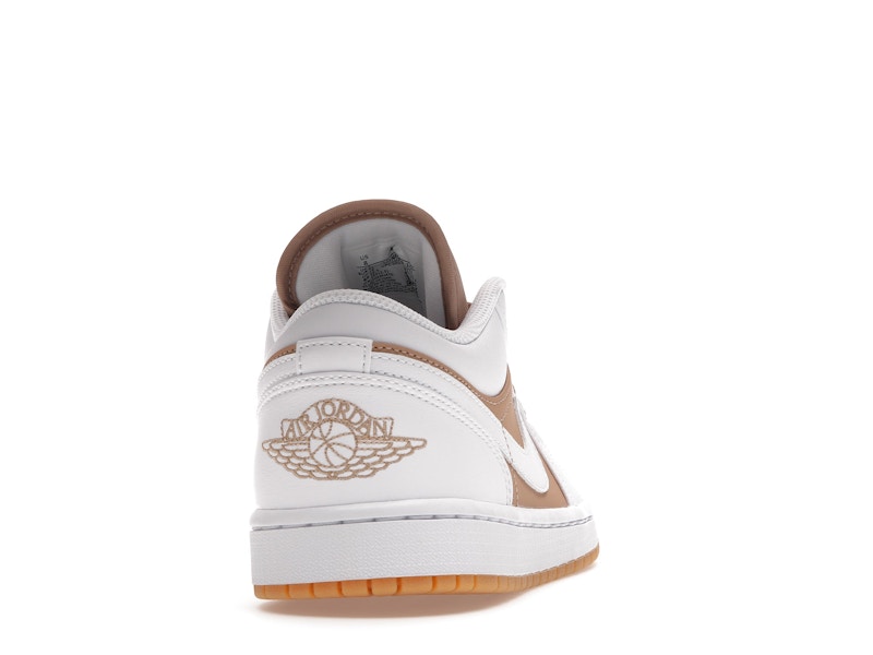 Jordan 1 Low Gum White