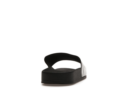 Off-White Spray Stripes Slides Black