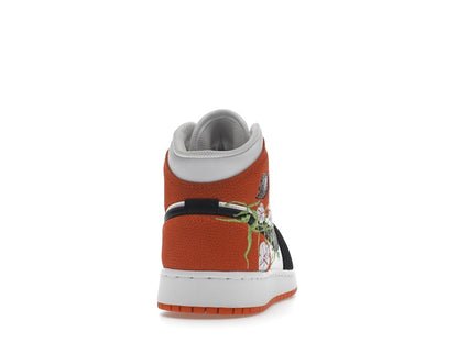 Jordan 1 Mid SE Basketball Blossom (GS)