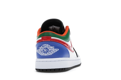 Jordan 1 Low Multi-Color Black Toe (Women's)
