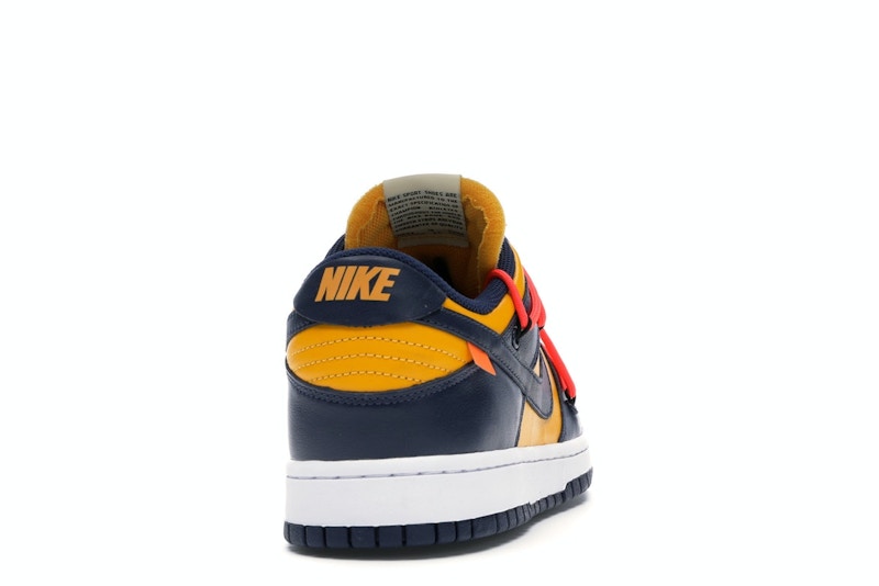 Nike Dunk Low Off-White University Gold