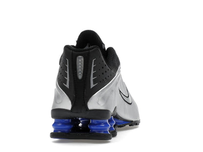 Nike Shox R4 Metallic Silver Black Racer Blue (Women's)