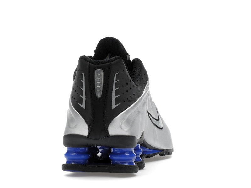 Nike Shox R4 Metallic Silver Black Racer Blue (Women's)