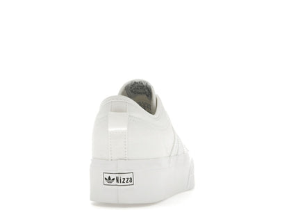 adidas Nizza Platform Triple White (Women's)