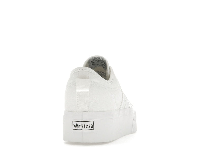adidas Nizza Platform Triple White (Women's)