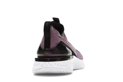 Nike Epic React Moc Flyknit Black University Red Hyper Jade