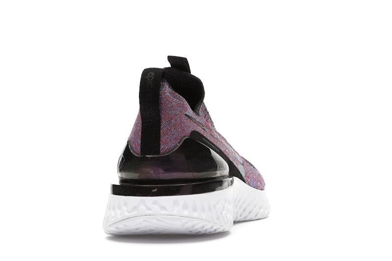 Nike Epic React Moc Flyknit Black University Red Hyper Jade