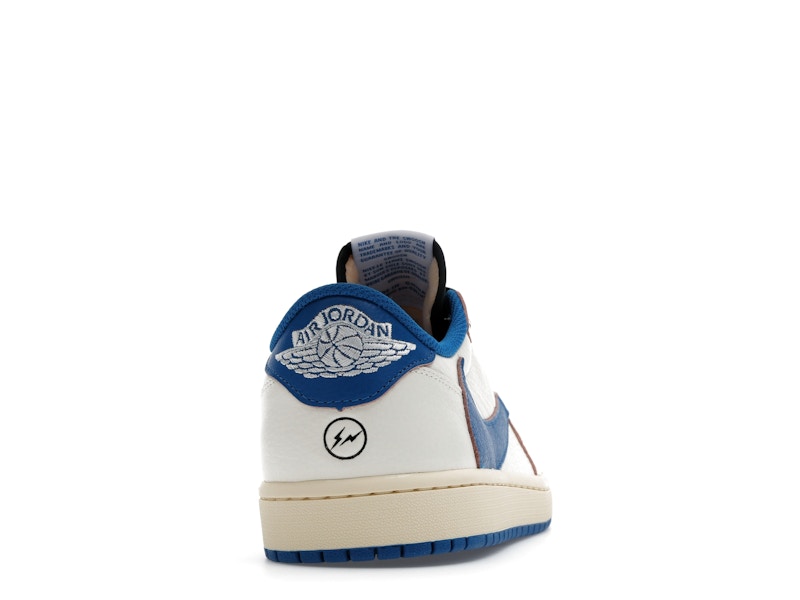 Jordan 1 Retro Low OG SP Fragment x Travis Scott Sail Military Blue