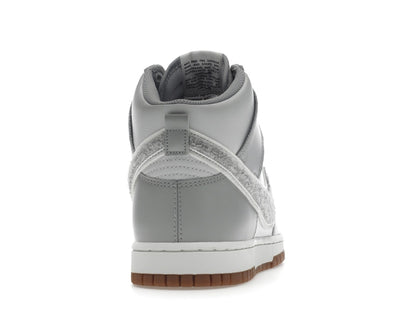Nike Dunk High University Chenille Swoosh Light Smoke Grey
