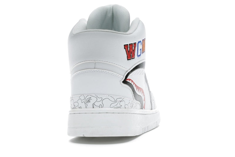 A Bathing Ape Cloud Sta Shark White