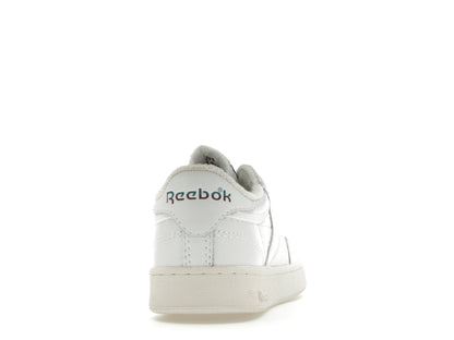 Reebok Club C 85 White Teal Burgundy Logo