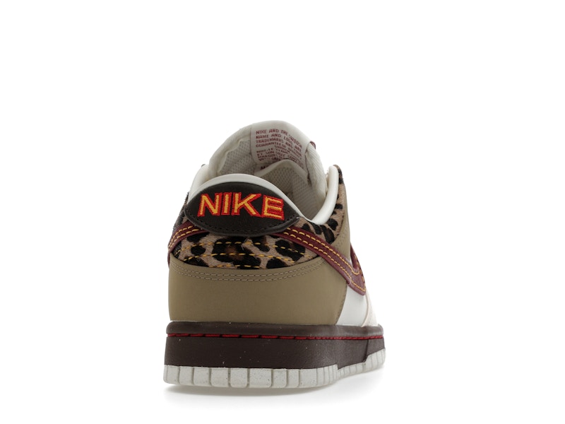 Nike Dunk Low Retro Khaki Team Red Pearl White (Women's)