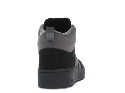 adidas Hoops 4.0 Mid Black Grey Four
