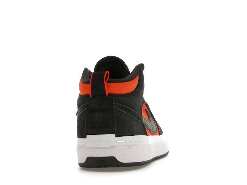 Nike SB React Leo Black Electro Orange
