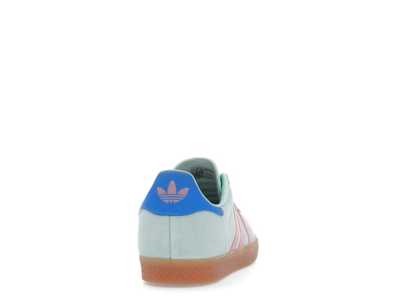adidas Gazelle Clear Mint Bliss Pink Bright Blue (GS)