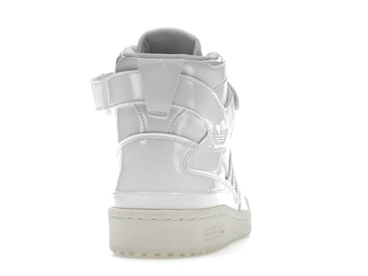 adidas Forum Mid Triple White Patent Leather (Women's)