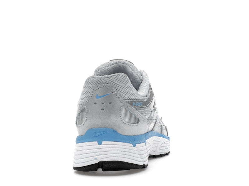 Nike P-6000 Metallic Platinum Pure Platinum Metallic Silver University Blue
