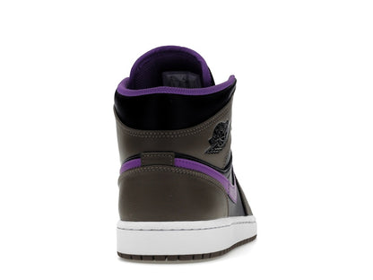 Jordan 1 Mid Purple Mocha