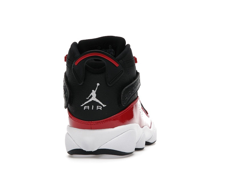 Jordan 6 Rings Black Gym Red White