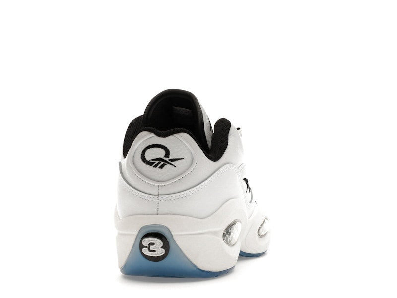 Reebok Question Low White Black Toe