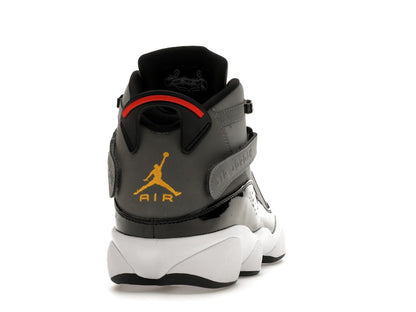 Jordan 6 Rings Smoke Grey Black Red Gold