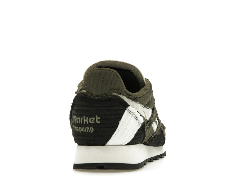 Reebok Classic Leather Pump Market Army Green