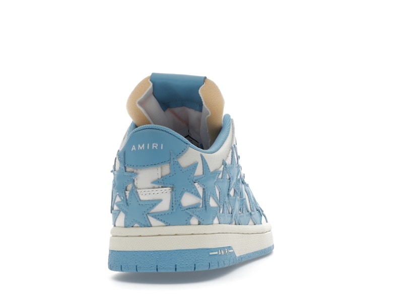 AMIRI Stars Low Top White Blue