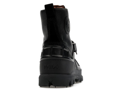 Polo Ralph Lauren Oslo High Oiled Leather Boot Black