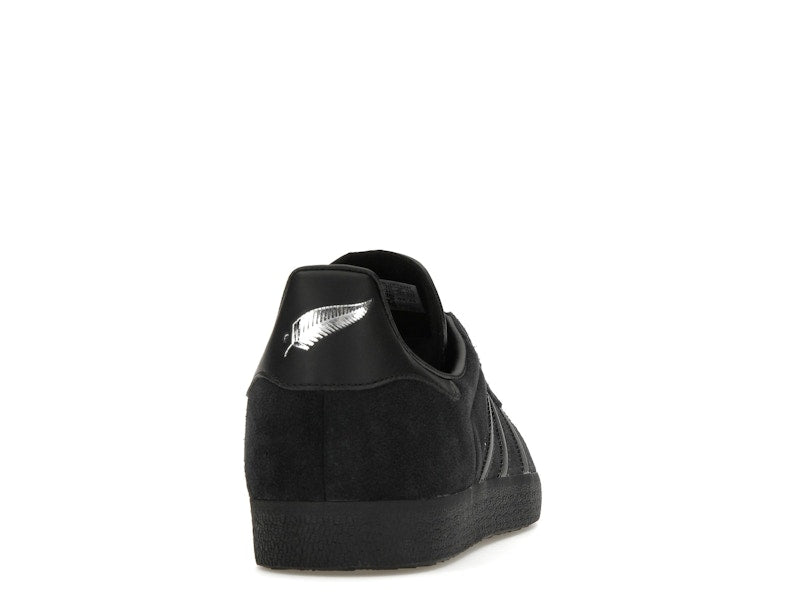 adidas Gazelle All Black Silver Metallic