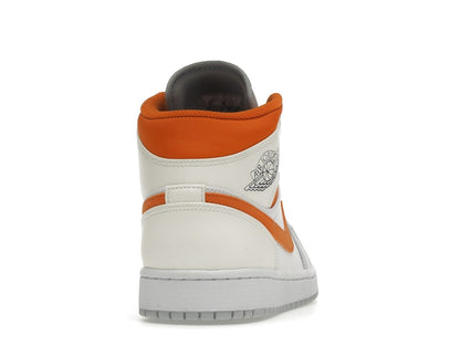 Jordan 1 Mid Starfish Pure Platinum