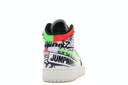 Jordan 1 Mid All Over Logos (GS)