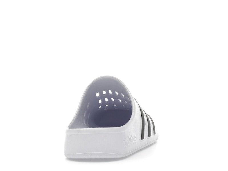 adidas Adilette Clog White Black