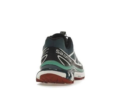 Salomon XT-6 Deep Teal Biking Red