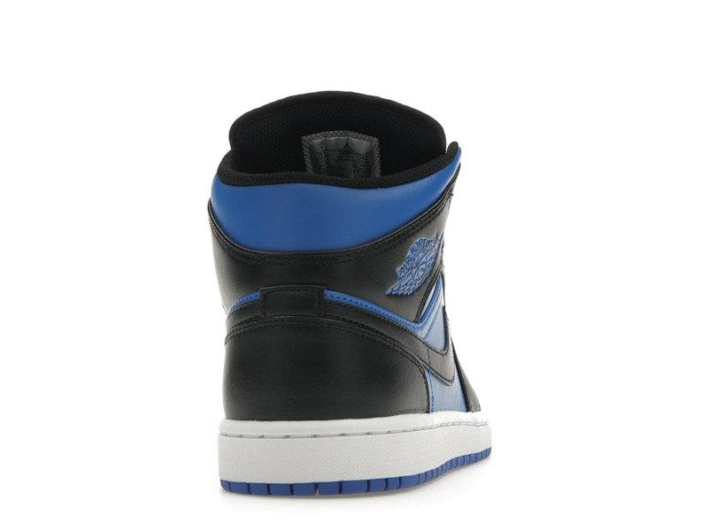 Jordan 1 Mid Black Royal Blue