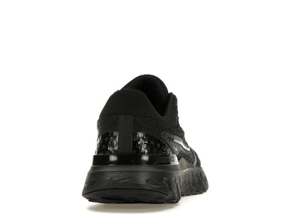 Nike React Infinity Run Flyknit 3 Triple Black (Women's)