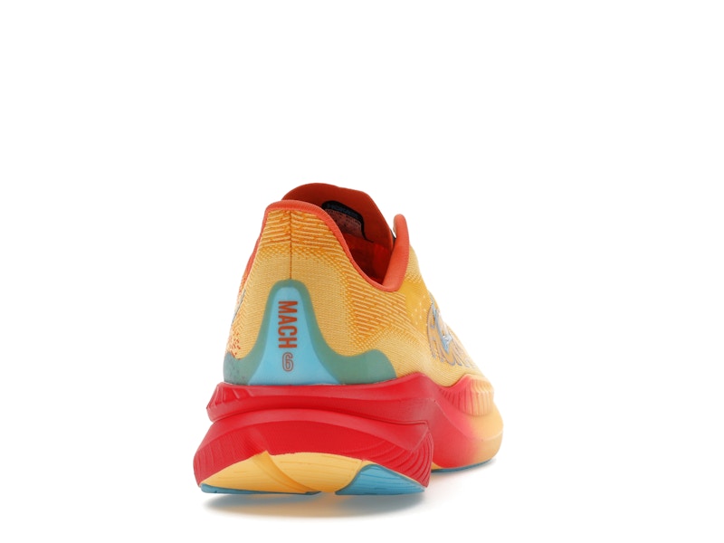 Hoka One One Mach 6 Poppy Squash