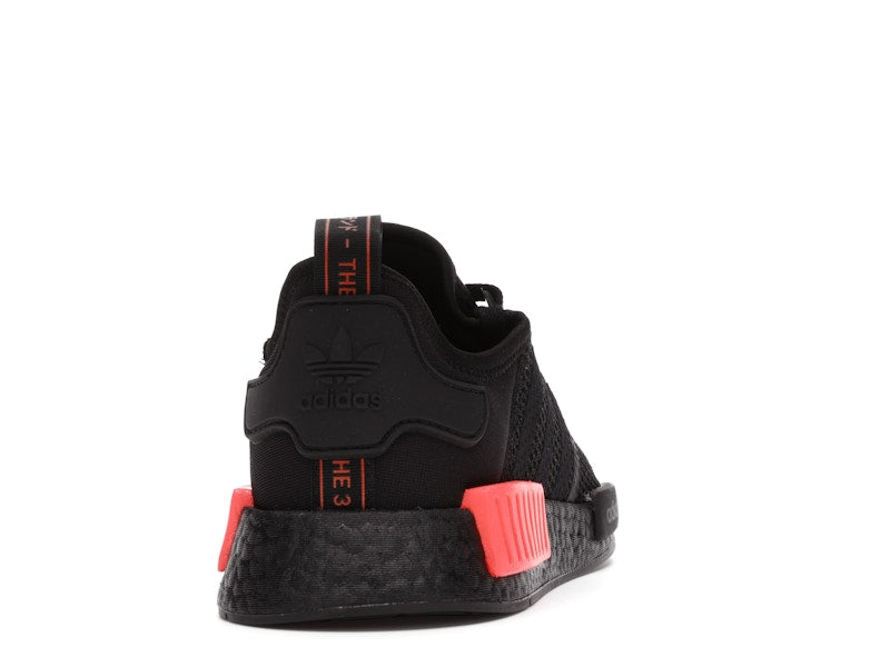 adidas NMD R1 Core Black Solar Red (2020)